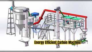 Energooszczędna maszyna z węglem aktywnym