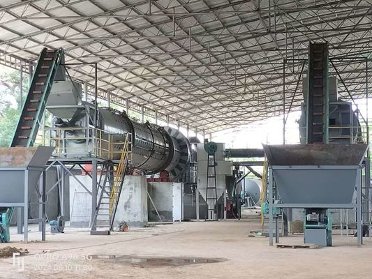 Sprzęt węglowodaniowy aktywowany węglowodanowy pieczarnia rotacyjna Plc sterowanie dla produkcji na zamówienie